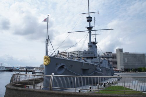 三笠公園～世界三大記念艦の一つ「三笠」と東郷元帥像